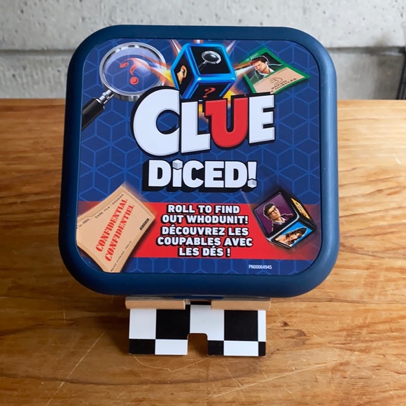 Hasbro Toys Hasbro Clue Diced Portable Travel Game Poshmark